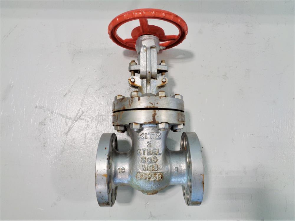 Kitz 2" 300# WCB Gate Valve